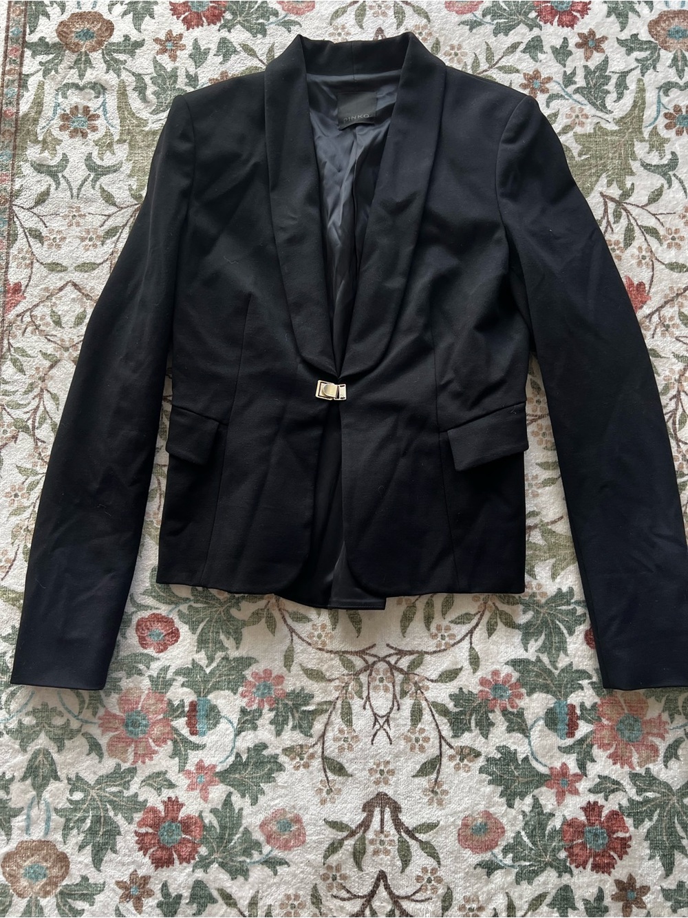 Pinko Classic Black Blazer Size 10